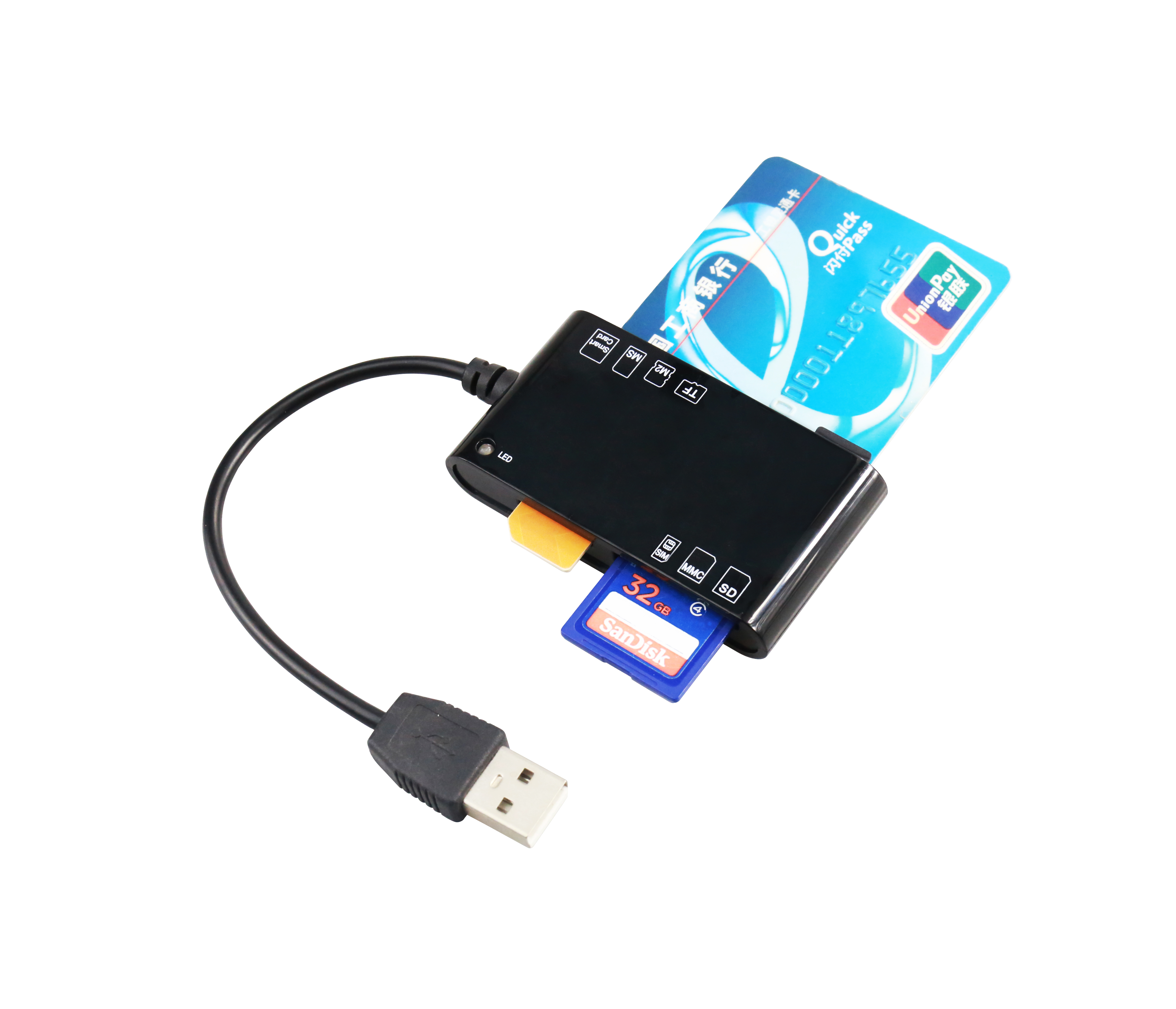 C611 Multi Card Reader